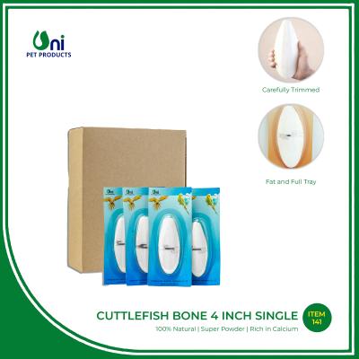 Cuttlebone 4 inch - single
