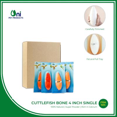 Cuttlebone 4 inch single - flavored