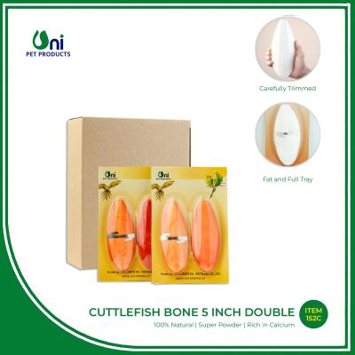 Cuttlebone 5 inch double - flavored