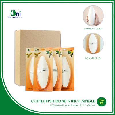 Cuttlebone 6 inch - single