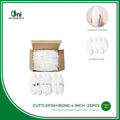 Cuttlebone 4 inch, 25 pcs /small box