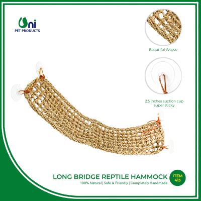 Long bridge reptile hammock