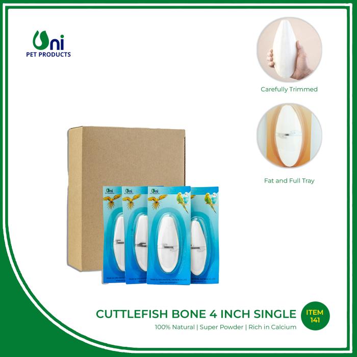 Cuttlebone 4 inch - single