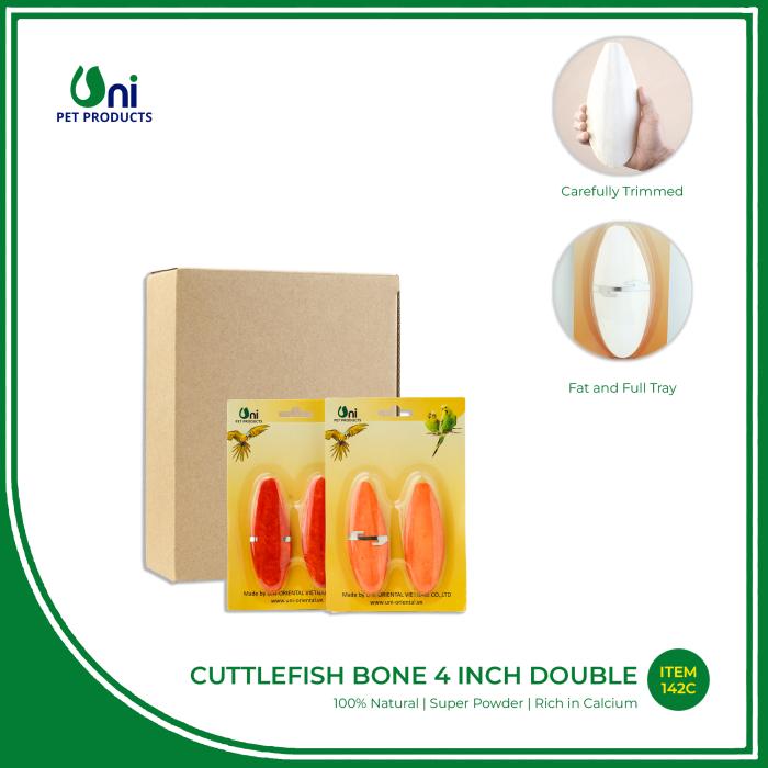 Cuttlebone 4 inch double - flavored