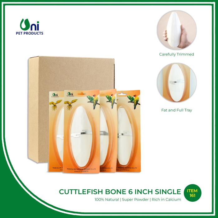 Cuttlebone 6 inch - single