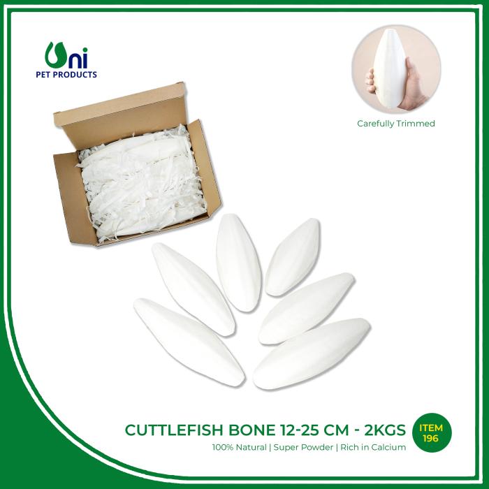 Cuttlebone 15-25cm, 2 kg /carton