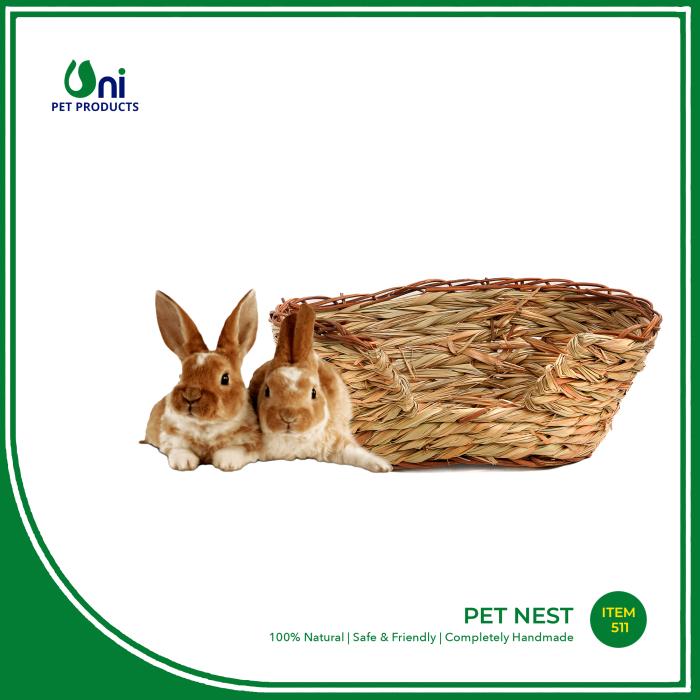 Grass pet nest