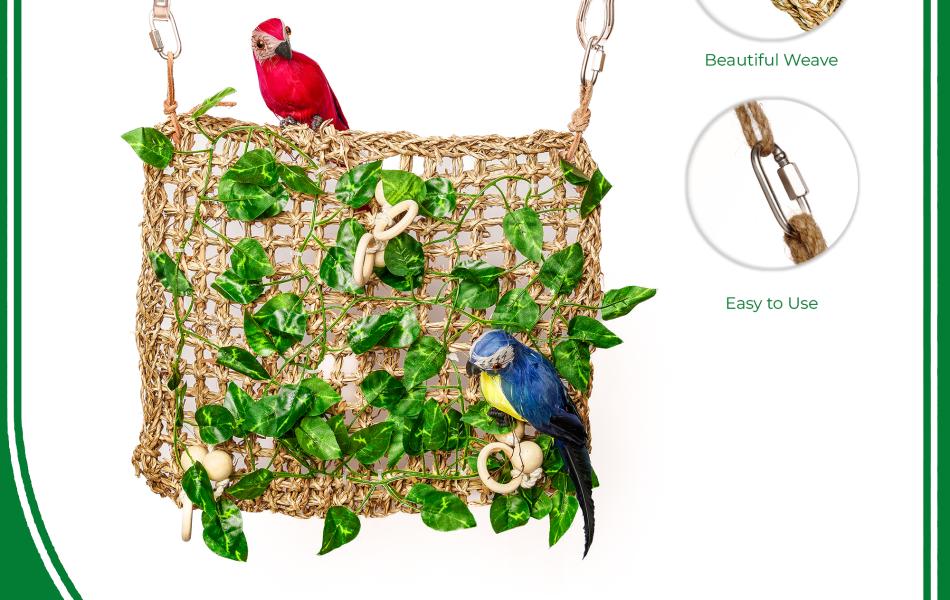 Seagrass bird foraging toys 422